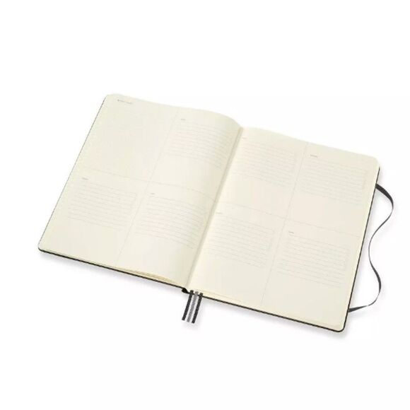 NWT Moleskine Undated Pro Project Planner 7.5 x 10 XL Agenda Calendar Notebook - Picture 3 of 6